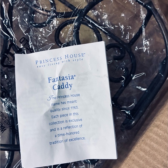 Princess House Fantasia 6 piece Chip & Dip Set - Picture 2 of 8